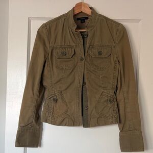 Women's Khaki Utility Jacket